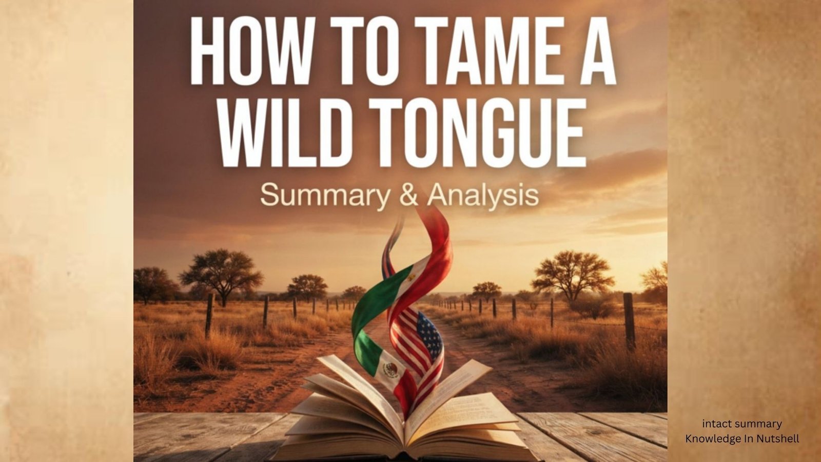 How to Tame a Wild Tongue